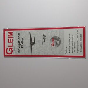 Gleim Navigational Plotter FFA testing preparation Aeronautical chart scale